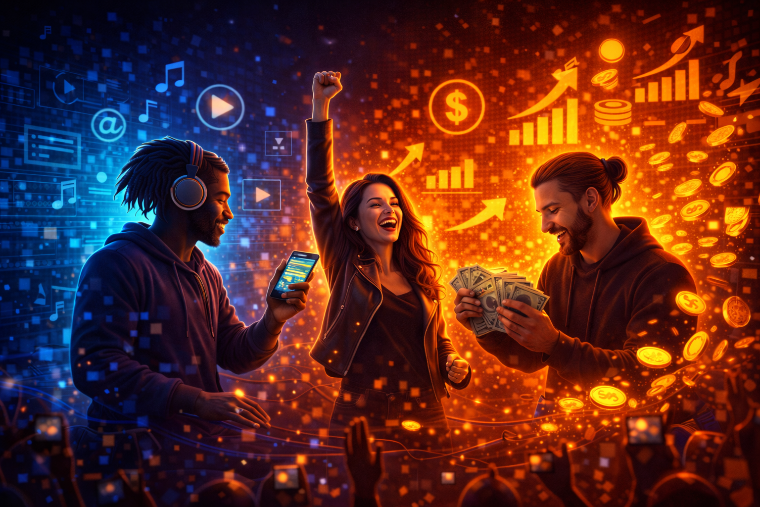 Créer des artistes indépendants, rentables et durables